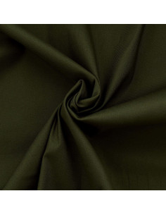 Stretch-Baumwollgabardine - Moosgrün