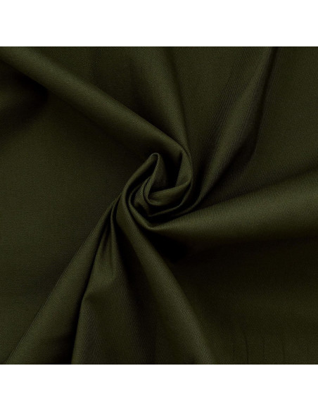 Stretch-Baumwollgabardine - Moosgrün