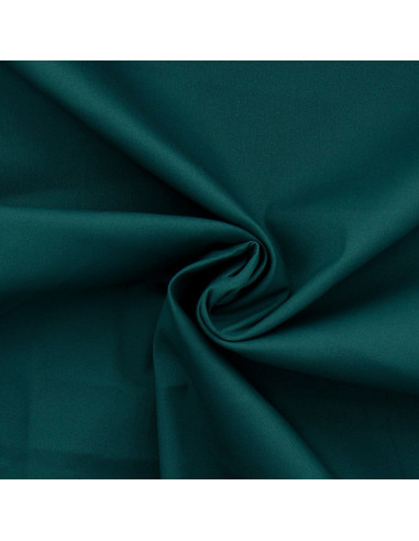 Stretch-Baumwollgabardine - Petrolblau