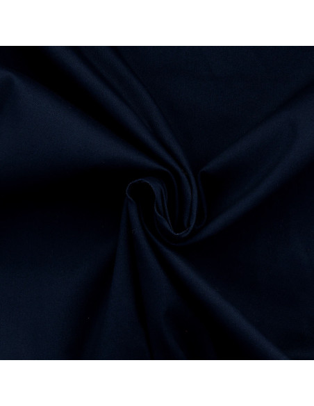 Stretch-Baumwollgabardine - Marineblau