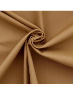 Stretch-Baumwollgabardine - Goldbeige