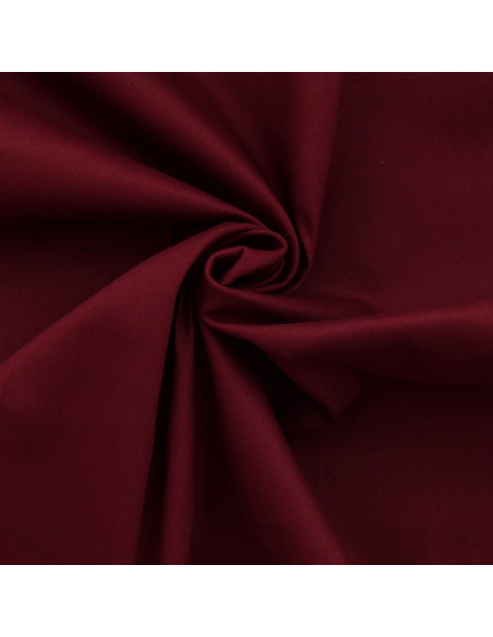 Stretch-Baumwollgabardine - Bordeaux