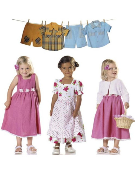 Kleid + Jacke Schnittmuster - Burda 9702