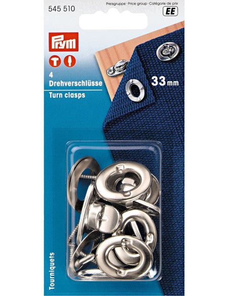 Drehverschlüsse 33 mm