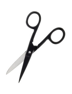 Wäscheschere Epoxy 11 cm - Mattschwarz