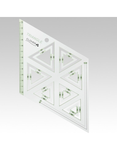 Patchwork-Schablone Dreiecke Clover