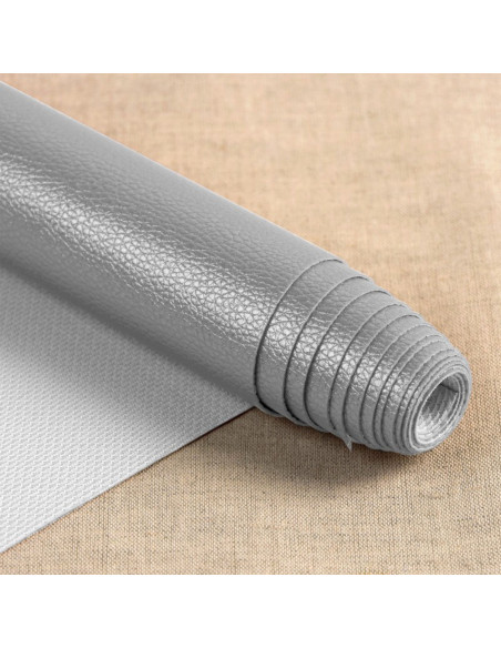 Karla Star Stoffstück 140 cm x 50 cm - Metallisches Silber