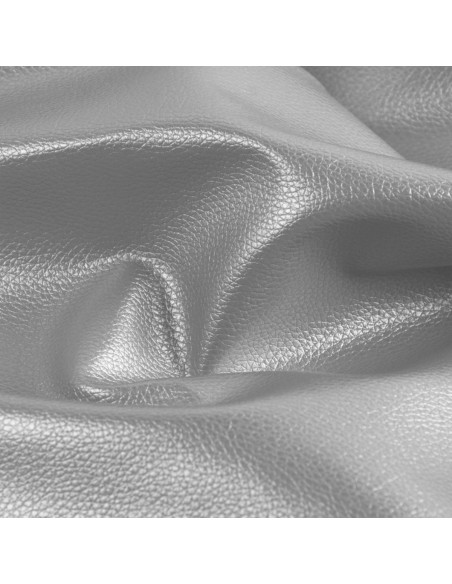Karla Star Stoffstück 140 cm x 50 cm - Metallisches Silber
