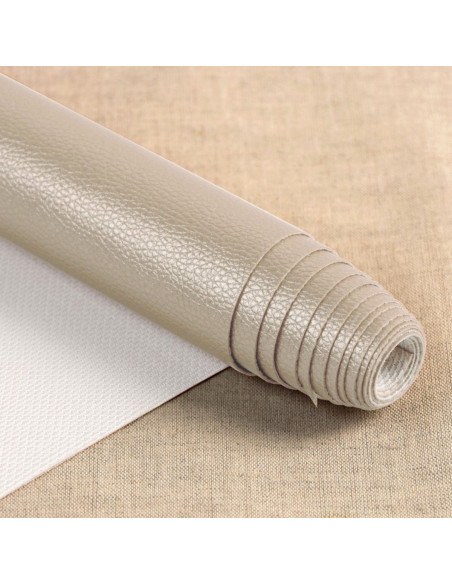Karla Star Stoffstück 140 cm x 50 cm - Metallisches Beige