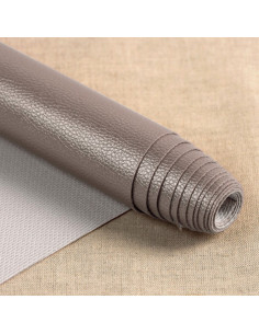 Karla Star Stoffstück 140 cm x 50 cm - Metallisches Taupe