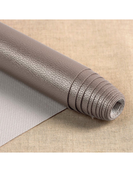Karla Star Stoffstück 140 cm x 50 cm - Metallisches Taupe