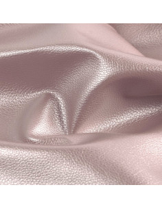 Karla Star Kunstlederstück 140 cm x 50 cm - Metallic Rosa 2