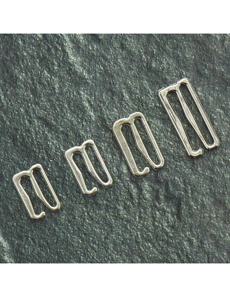 Metallhaken für BH - Silber