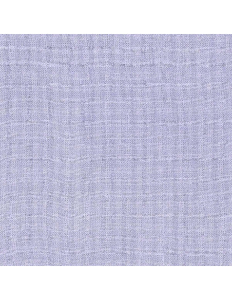 Gewebter Baumwollstoff mit kleinen Karos in Mauve - La Maison Naïve