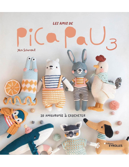 Buch Die Freunde von Pica Pau Band 3 - 20 Amigurumis zum Häkeln