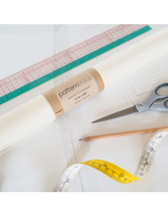 Schwedische Transparentpapierrolle für Schnittmuster - 0,70 cm x 20 Meter