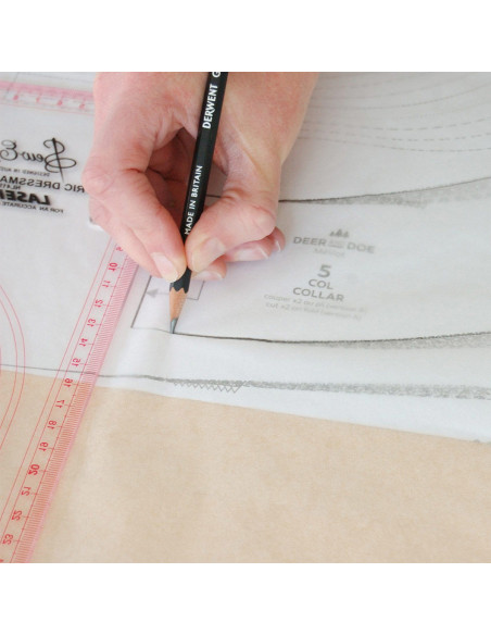 Schwedische Transparentpapierrolle für Schnittmuster - 0,70 cm x 20 Meter