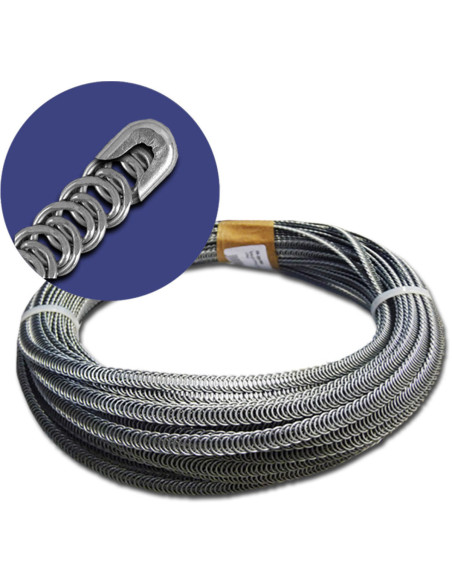 Metallspiralenwal