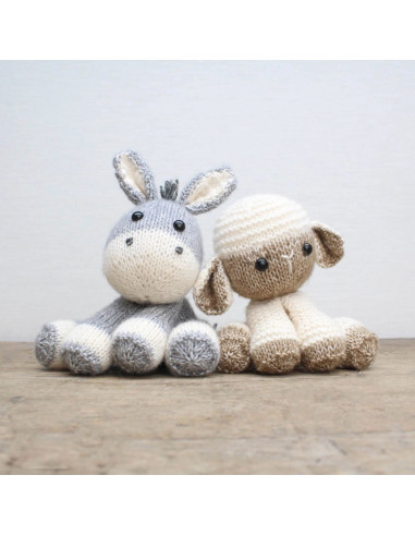 Strickset - Lente der Esel