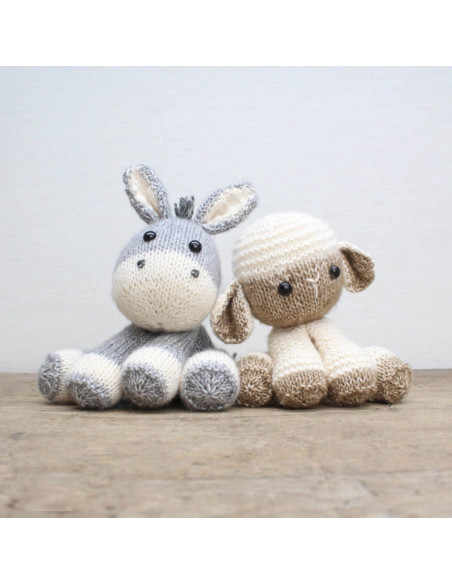 Strickset - Lente der Esel