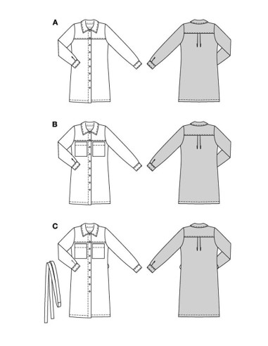 Kleidmuster - Burda 5854