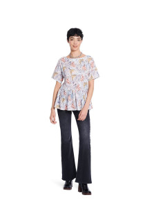 Blusenschnittmuster - Burda 5856 2
