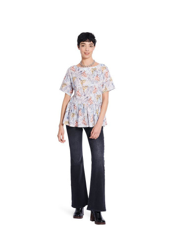 Blusenschnittmuster - Burda 5856