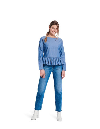 Blusenschnittmuster - Burda 5856