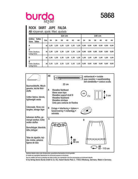 Rockmuster - Burda 5868