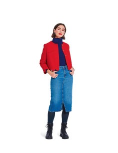 Jackenschnittmuster - Burda 5870 2