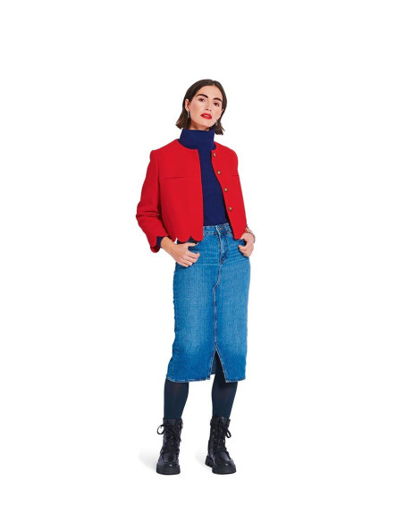 Jackenschnittmuster - Burda 5870