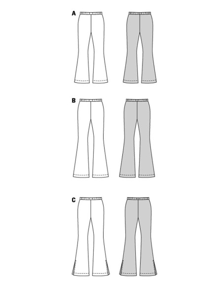 Hosenmuster - Burda 5874