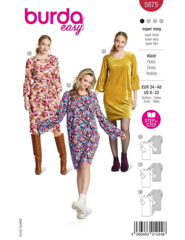 Kleidmuster - Burda 5875