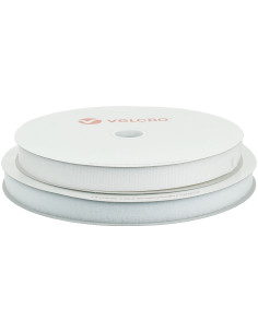 VELCRO® Marken-Kleber weiß 25 mm breit Rolle mit 25 Metern