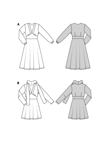 Kleidmuster - Burda 5885