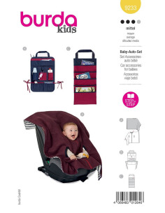 Schnittmuster für Babyzubehör - Burda 9233