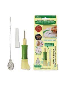 Nähwerkzeug für Stickereien - Punch Needle Clover