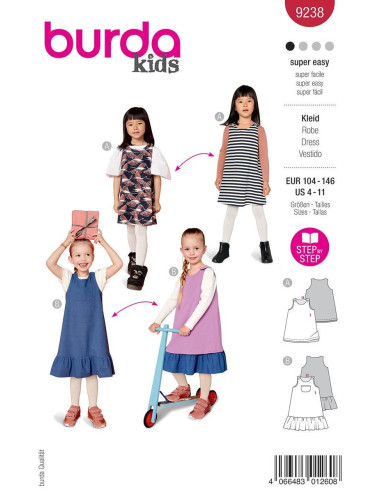 Kleidmuster - Burda 9238
