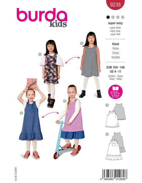 Kleidmuster - Burda 9238