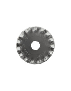 2 Wellenschliff-Ersatzklingen für einziehbaren NT Cutter 28 mm 2
