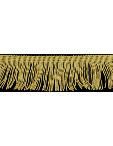 5 cm Fransen - Goldmetall LUREX