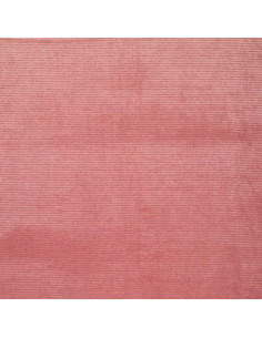 Gestreifter Lurex-Samtstoff - Altrosa 2