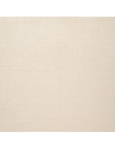 Gestreifter Lurex-Samtstoff - Ecru 2