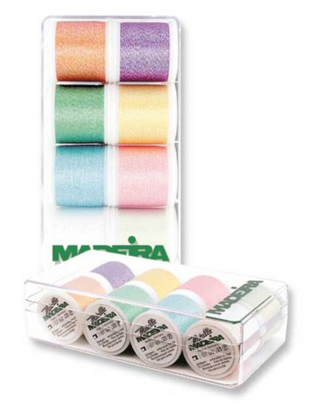 Mini-Box mit Stickgarn Opal Madeira