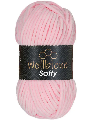 Chenille-Garn Softy Wollbiene