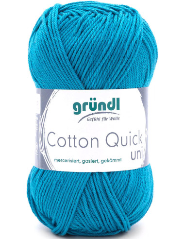Baumwollgarn Quick Uni Gründl