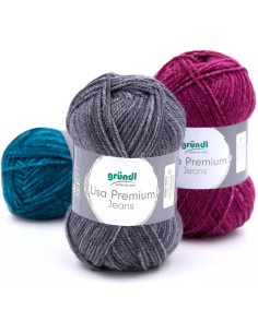 Lisa Premium Jeans Strickgarn Gründl