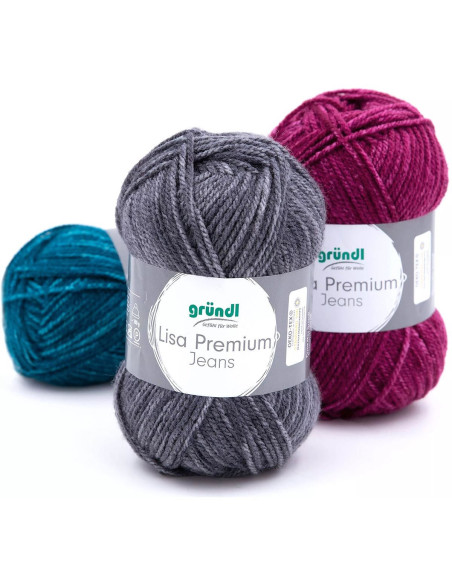 Lisa Premium Jeans Strickgarn Gründl