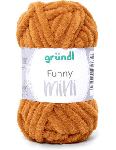 Lustiger Mini Chenille Garn Gründl