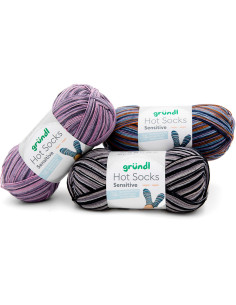 Hot Socks Sensitive Sockenwolle Gründl